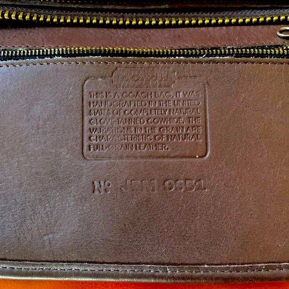 Coach Excellent Condition Vintage Brown Bag - Picture 2 of 7